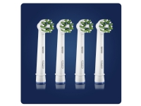 Oral-B Crossaction - Med Cleanmaximiser-teknologi - Børstehoder - Pakke med 4 Helse - Tannhelse - Tannbørstehoder