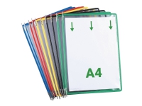 Lommer DJOIS t-technic, A4, assorterede farver, pakke a 10 stk. Arkivering - Presentasjonsmapper & omslag - Dokument presentasjoner & tilbehør