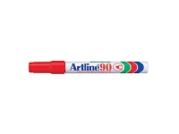 Permanent marker Artline 90, 2,5 mm, rød Skriveredskaper - Markør - Permanenttusj