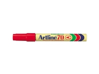 Marker Artline® 70 permanent rød 1,5 mm Skriveredskaper - Markør - Permanenttusj