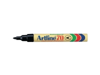 Permanent marker Artline 70, rund, 1,5 mm, sort Skriveredskaper - Markør - Permanenttusj