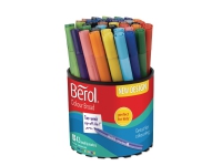 Fibertuscher Berol Colourbroad med 42 stk. assorterede farver Hobby - Kunstartikler - Markører