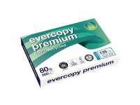 Genbrugspapir Evercopy Premium A3, 80 g, pakke a 500 ark Papir & Emballasje - Hvitt papir - Hvitt gjennbrukspapir