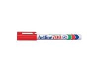 Permanent marker Artline 700, 0,7 mm, rød Skriveredskaper - Markør - Permanenttusj