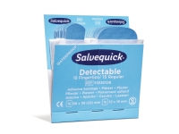 Plaster Salvequick Blue Detectable, pakke a 6 sæt Klær og beskyttelse - Sikkerhetsutsyr - Førstehjelp