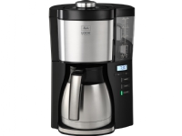 Melitta 1025-18, Kaffebrygger (drypp), 1,25 l, 1080 W, Sort, Sølv Kjøkkenapparater - Kaffe - Kaffemaskiner