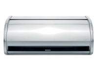 Brabantia Brilliant Steel Roll Top Bread Bin, Rektangulær, Rustfritt stål, 479 mm, 276 mm, 189 mm, 1 stykker