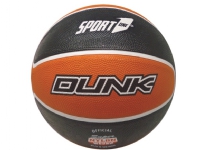 Dunk Basketball Str. 7 Sort/Orange Sport & Trening - Sportsutstyr - Basketball