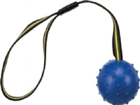 Trixie Sporting ball on strap ø 6 cm/35 cm ass. farver
