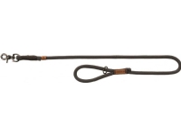 BE NORDIC leash S-M: 1.00 m/ø 8 mm dark grey/brown