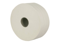 Toiletpapir Abena Jumborulle 500 m 1-lag natur – (6 ruller)
