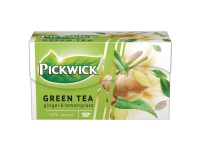 Te Pickwick, Grøn Te Ingefær & Citrongræs, pakke a 20 breve Søtsaker og Sjokolade - Drikkevarer - De