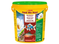 Bilde av Sera Pond Mix Royal, Damfisk, Tørr Fiskemat, Mix, Stor, Medium, Liten (fingerbøl), 3,5 Kg, 21 L