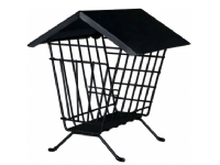 Trixie Stående høhæk,, metal, 20×23×20 cm, sort