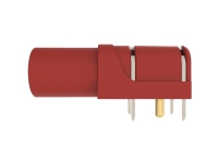 Schützinger SWEB 8094 Au / RT Sikkerheds-vinkelindbygningsbøsning Rød 1 stk