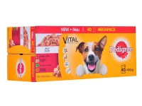 PEDIGREE Adult blanding af smagsvarianter - 40x100g Kjæledyr - Hund - Fôr til hund