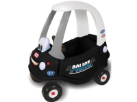 Little Tikes Tikes Patrol Police Car, 1,5 år, 4 hjul, Plast, Sort, Hvit Utendørs lek - Gå / Løbekøretøjer - Gå kjøretøy