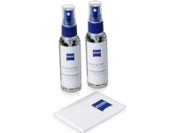 Produktfoto för Zeiss rengöringsspray 2 x 60 ml + mikrofiberduk 2390-368 Rengöringssats för kameror