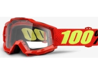 100% Goggles 100% ACCURI SAARINEN (Transparent Anti-Fog Glass) (NEW)
