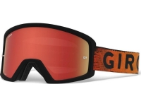 Giro GIRO BLOK MTB Goggles svart rød hypnotisk (AMBER SCARLET Red Mirror Lens + Transparent Lens 99% S0) Sport & Trening - Ski/Snowboard - Ski briller