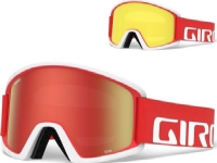 Bilde av Giro Giro Semi Red White Apex Vinterbriller (amber Scarlet Farget Speillinse 40% S2 + Gul Farget Linse 84% S0)