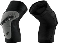 100% RIDECAMP Knee Guard black gray knee pads size. L (NEW) Utendørs lek - Gå / Løbekøretøjer - Hoverboard & segway