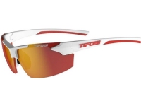 TIFOSI TIFOSI TRACK briller hvit/rød (1 Smoke Red glass 15,4 % lystransmisjon) (NY) Sykling - Klær - Sykkelbriller