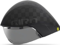 Bilde av Giro Time Hjelm Giro Aerohead Ultimate Integrated Mips Matt Svart Glans Svart Størrelse S (51-55 Cm)