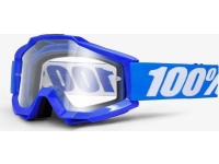 Bilde av 100% Accuri Reflex Blue 100% Goggles (anti-fog Transparent Glass) (new)