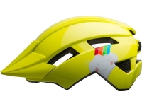 Bilde av Bell Children's Helmet Bell Sidetrack Ii Double Rainbow Gloss Yellow Size Universal (45-52 Cm) (new)