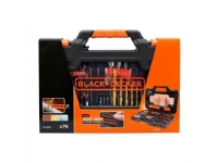 Black & Decker A7231-XJ, Drill, Multi-verktøy, Drill bit set, Metall, Stein, Tre, 8 mm, 8 mm, Sort, Oransje El-verktøy - DIY - El-verktøy 230V - Driller
