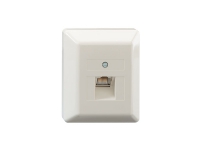 Rutenbeck 13010129, RJ-45, -5 - 50 °C, Hvit, Plast, IP20, 125 V