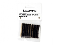 Lezyne Tubeless Plug Refill Lagningslapp Innerslang Svart Vulkaniserande lagningslapp Rektangel