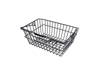 Basil Cairo Luxe, Bakre, Sykkelkurv, Stål, Svart, 5 Kg, 410 Mm