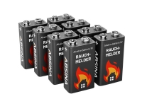 Absina 401005-8 9 V blockbatteri Alkalin-mangan 9 V 8 st