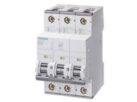 SIEMENS Automatisk säkring C 40A, 3-poligC-karaktäristik10kA kortslutningskapacitet400AC, 60VDC, 54 mm bred