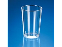 Plastglas 7 cl 60 mm Ø50 mm PS Klar,45 stk/ps – (45 stk.)