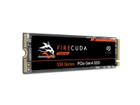 Seagate FireCuda 530 ZP1000GM3A013 - SSD - 1 TB - intern - M.2 2280 - PCIe 4.0 x4 (NVMe) - med 3-års Seagate Rescue Data Recovery PC-Komponenter - Harddisk og lagring - SSD