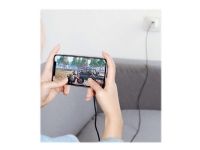 Mcdodo Gamer’s Dream Iphone Charger 2019 Version – Lightning-kabel – USB hane rak till Lightning hane vinklad – 1.8 m – svart – för Apple iPhone