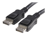 Bilde av Startech.com 1m Displayport 1.2 Cable With Latches M/m Displayport 4k - Displayport-kabel - Displayport (hann) Til Displayport (hann) - 1 M - Låst - Svart