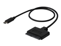 StarTech.com USB 3.1 (10 Gbps) Adapterkabel för 2,5 SATA-enheter – med USB-C – Kontrollerkort – 2.5 – SATA 6Gb/s – USB 3.1 (Gen 2) – svart