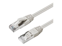 MicroConnect – Patch-kabel – RJ-45 (hane) till RJ-45 (hane) – 7.5 m – 6 mm – S/FTP – CAT 6a – halogenfri inomhus formpressad hakfri – grå