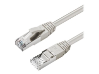 MicroConnect – Patch-kabel – RJ-45 (hane) till RJ-45 (hane) – 1.5 m – 6 mm – S/FTP – CAT 6a – halogenfri inomhus formpressad rund hakfri – grå