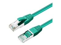 MicroConnect – Patch-kabel – RJ-45 (hane) till RJ-45 (hane) – 2 m – S/FTP – CAT 6a – startad halogenfri formpressad rund hakfri – grön