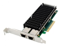 MicroConnect – Nätverksadapter – PCIe 2.1 x8 – 10 Gigabit Ethernet x 2 – grön