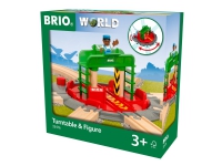 BRIO World – Vändplatta och figur