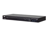 ATEN CS18216 – Omkopplare för tangentbord/video/mus/ljud/USB – 16 x KVM/ljud/USB – 1 lokal användare – rackmonterbar – Likström