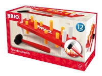 BRIO 30525 Pounding Bench – Red