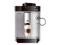 Melitta CAFFEO Passione F54/0-100 - Automatisk kaffekokare med mjölkskummare - 15 bar - rostfritt stål