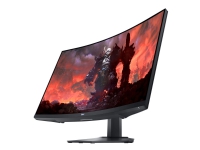 Dell 32 Gaming Monitor S3222DGM - LED-skjerm - gaming - kurvet - 32 (31.5 synlig) - 2560 x 1440 QHD @ 165 Hz - VA - 350 cd/m² - 3000:1 - 1 ms - 2xHDMI, DisplayPort - med 3 års Advanced Exchange Service PC tilbehør - Skjermer og Tilbehør - Skjermer